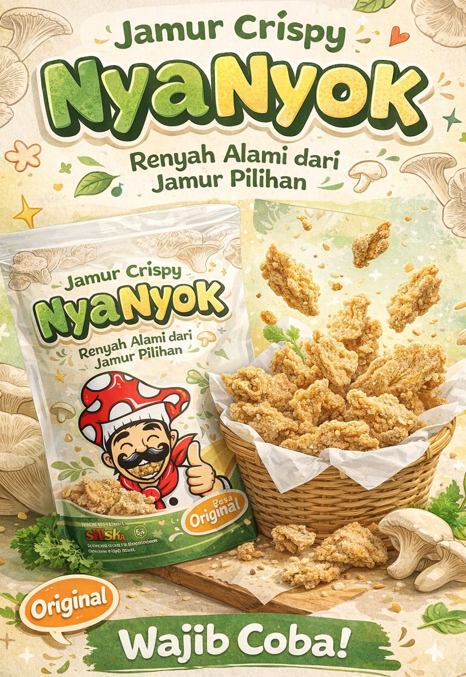 Jamur Crispy Original